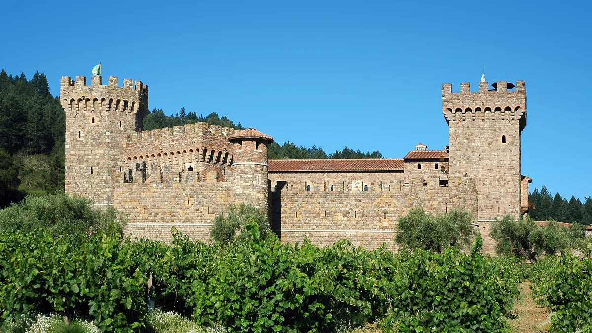Castello di Amorosa in United States