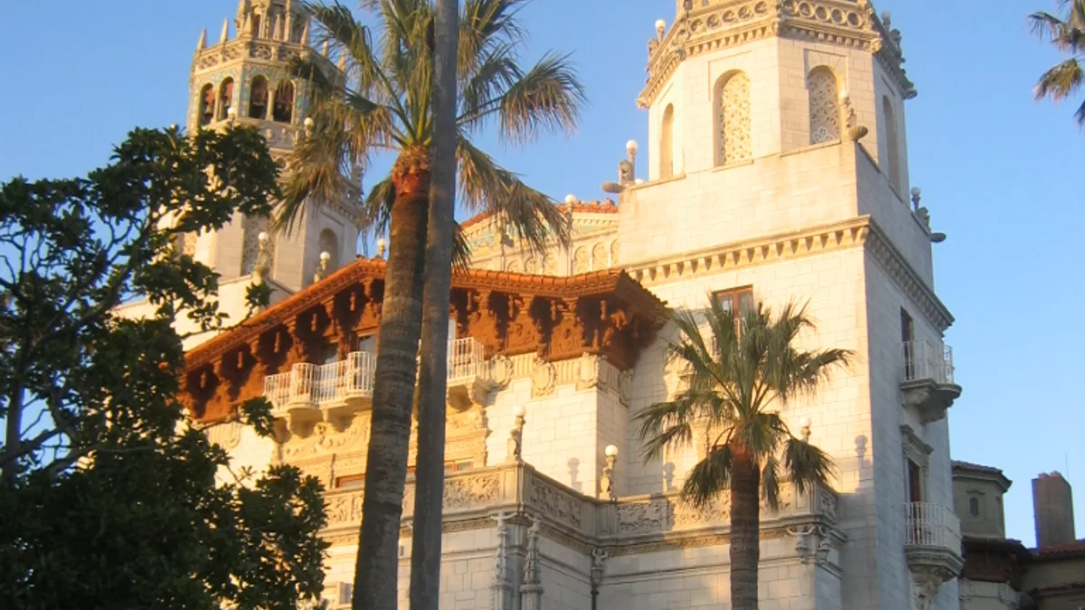 Hearst Castle in United States