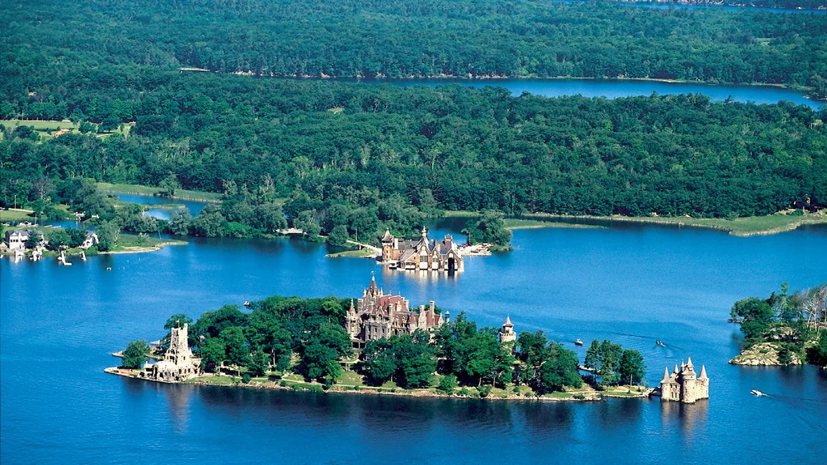 Boldt Castle in United States