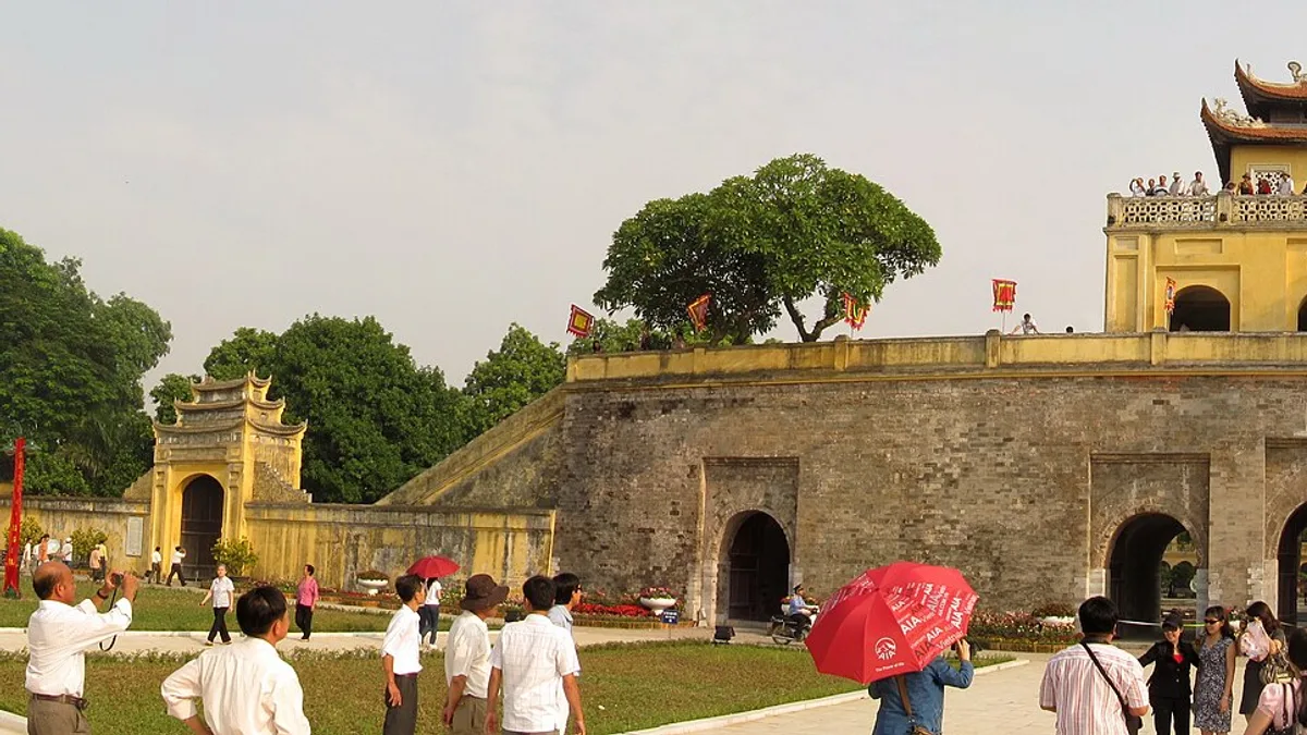 Imperial Citadel of Thăng Long in Vietnam