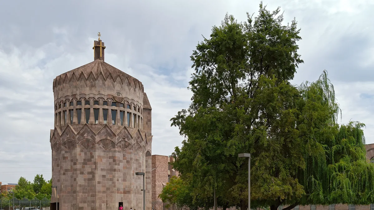 Mother Cathedral of Holy Etchmiadzin in Armenia