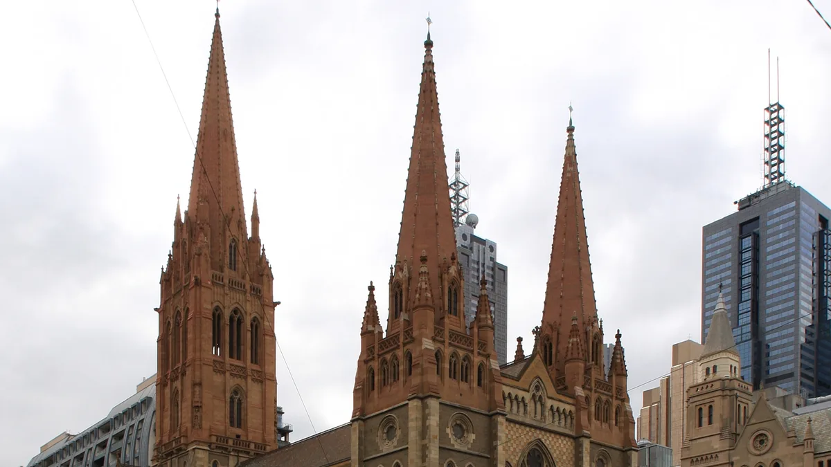 St Paul's Cathedral in Australia