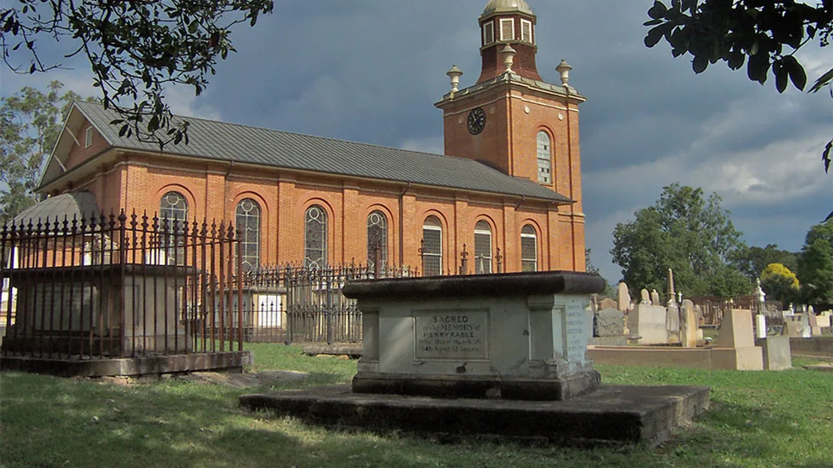 St Matthew's Anglican Church Windsor in Australia