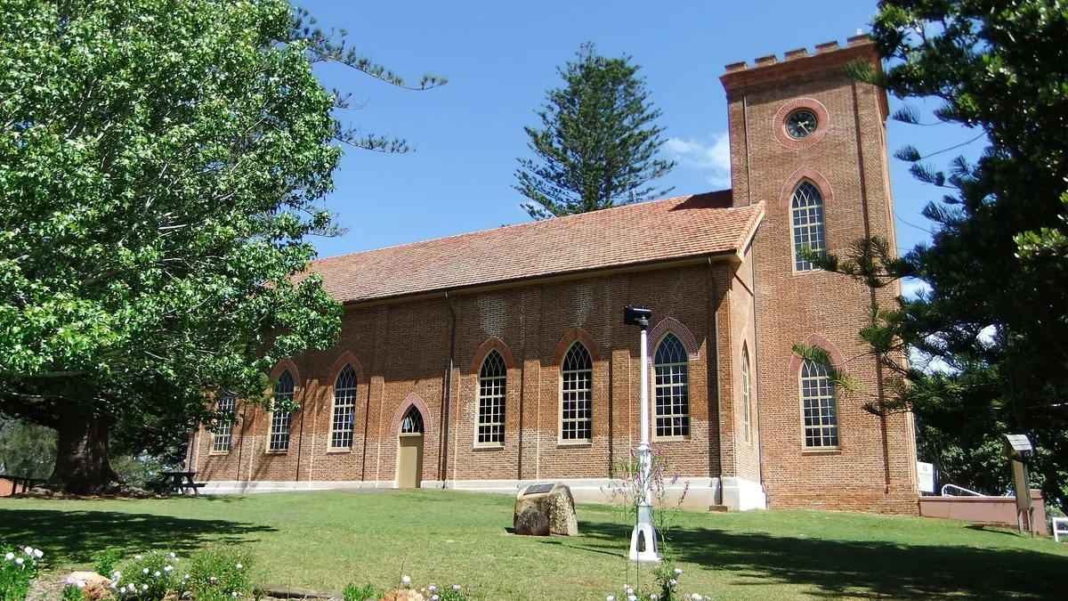 St Thomas' Anglican Church Port Macquarie in Australia