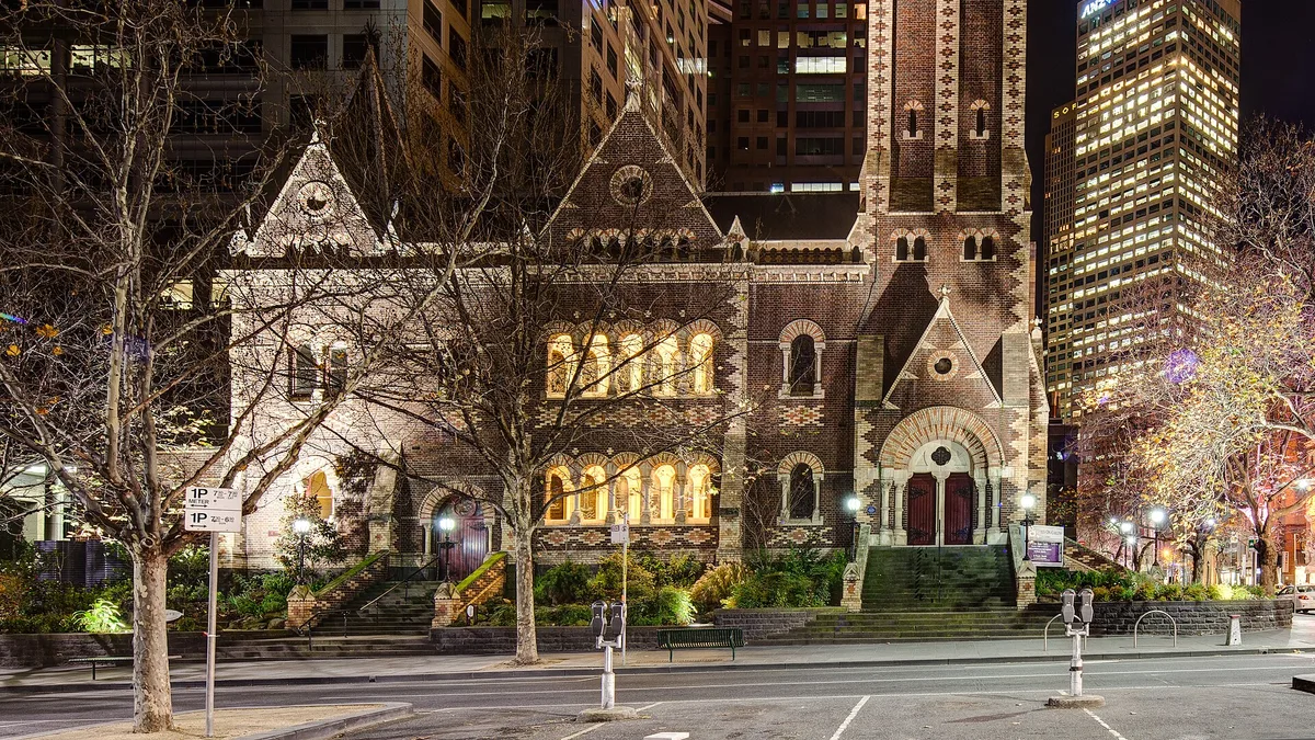 St Michael's Uniting Church Melbourne in Australia