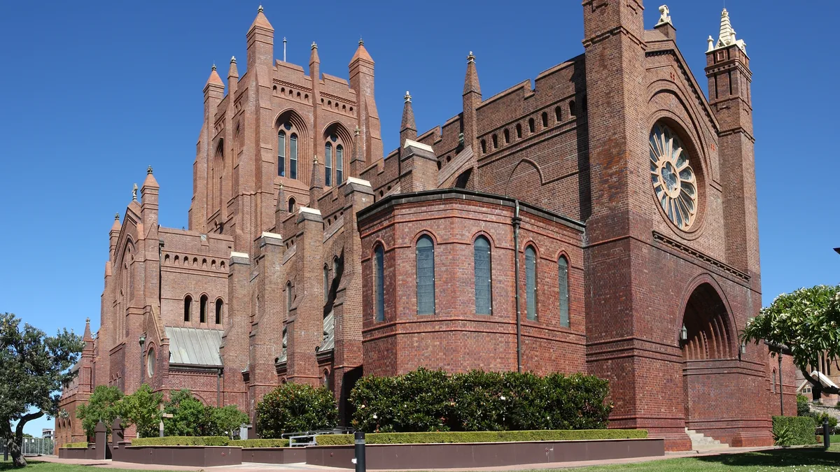 Christ Church Cathedral Newcastle in Australia