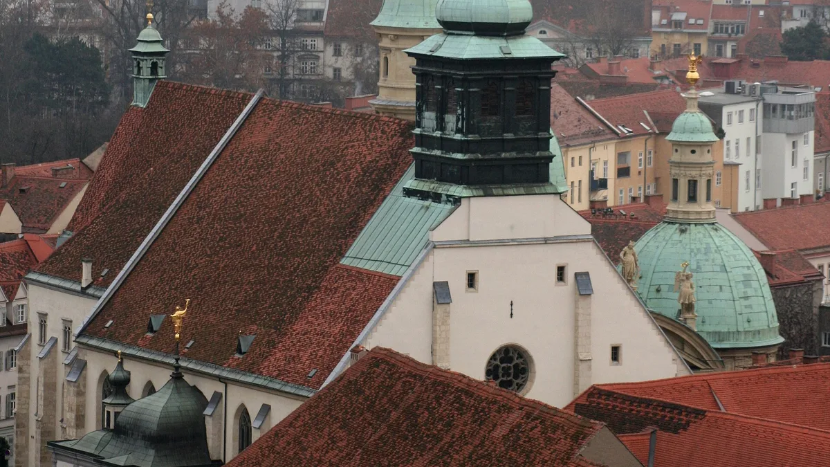 Graz Cathedral in Austria