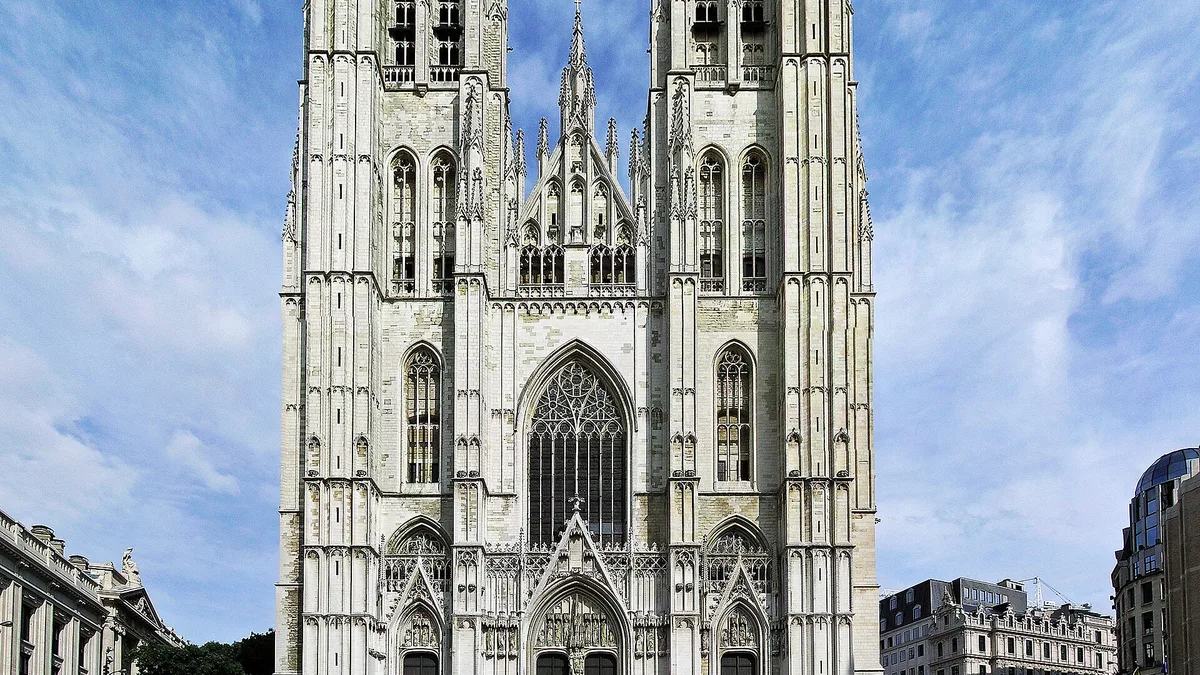 Cathedral of St. Michael and St. Gudula in Belgium