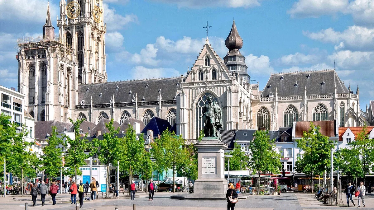 Cathedral of Our Lady in Belgium