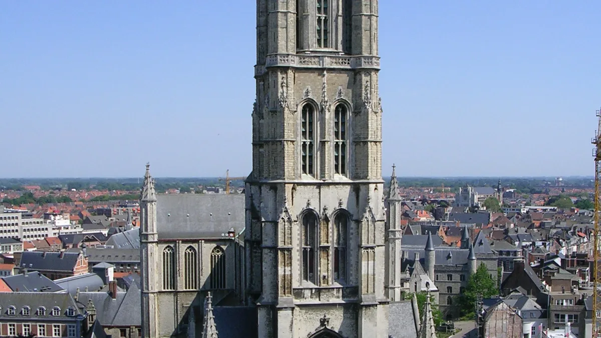 St Bavo's Cathedral in Belgium
