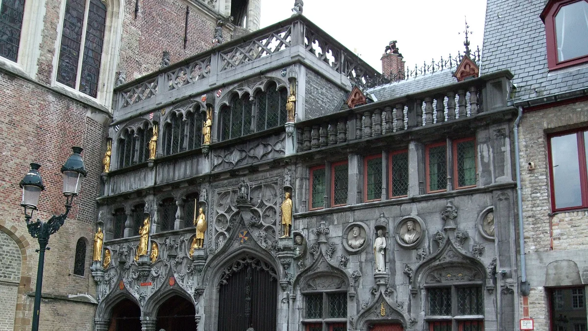 Basilica of the Holy Blood in Belgium