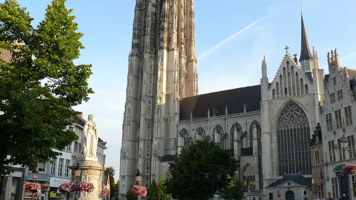 St Rumbold's Cathedral in Belgium