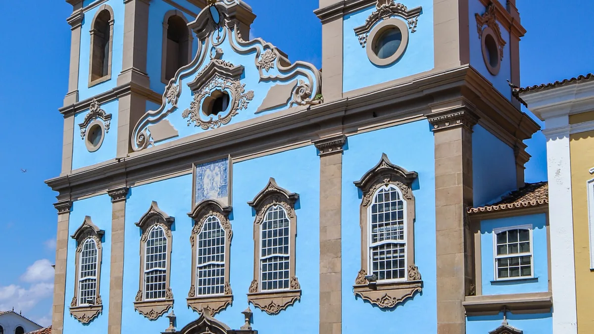 Igreja de Nossa Senhora do Rosário dos Homens Pretos in Brazil