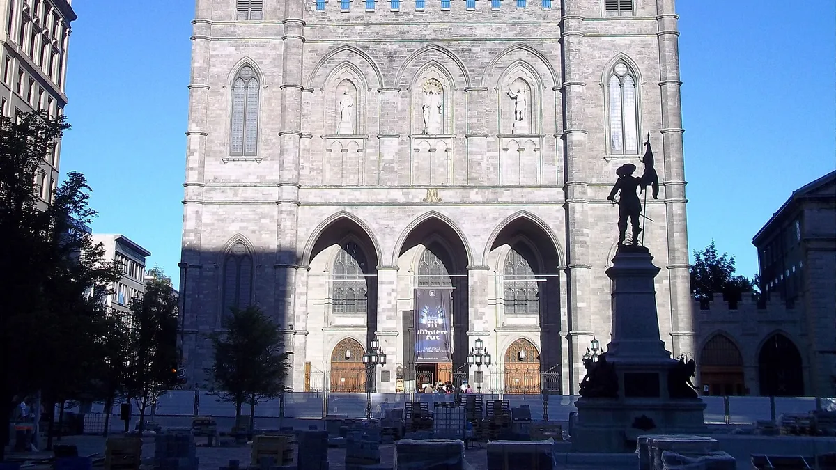 Notre-Dame Basilica in Canada