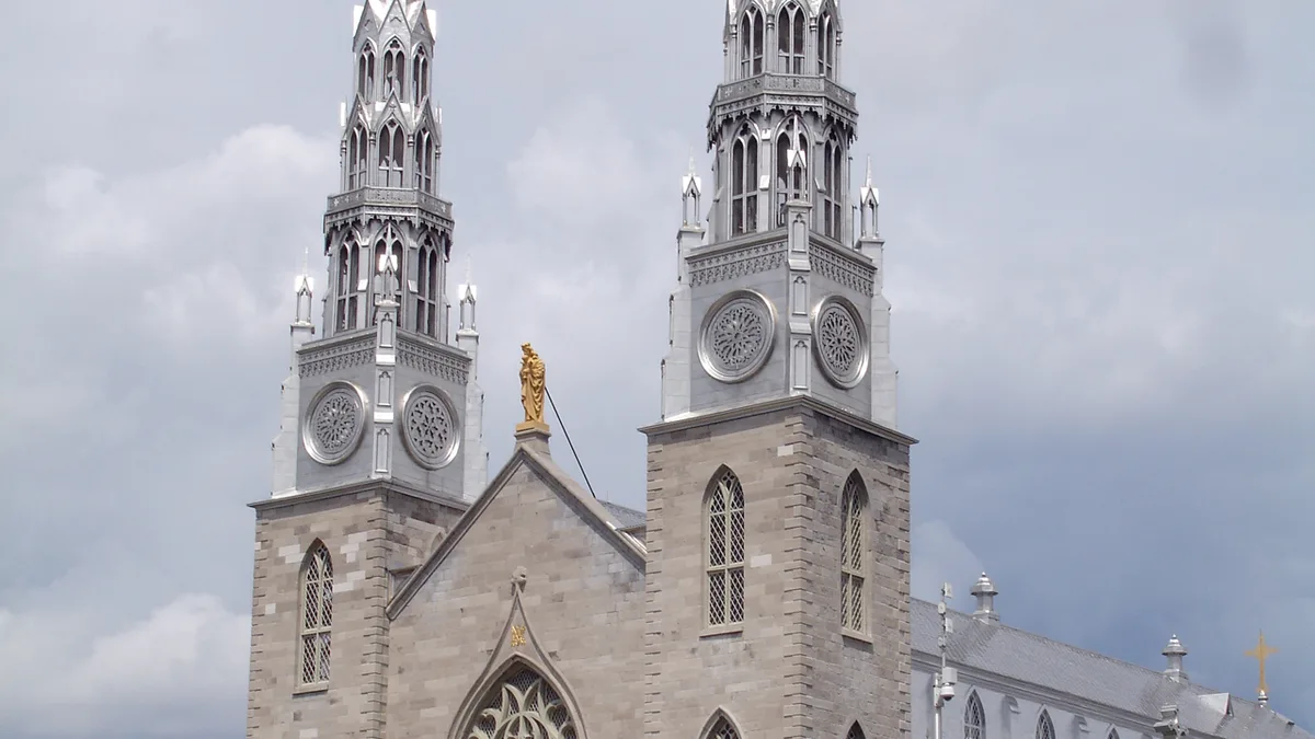 Notre-Dame Cathedral Basilica in Canada