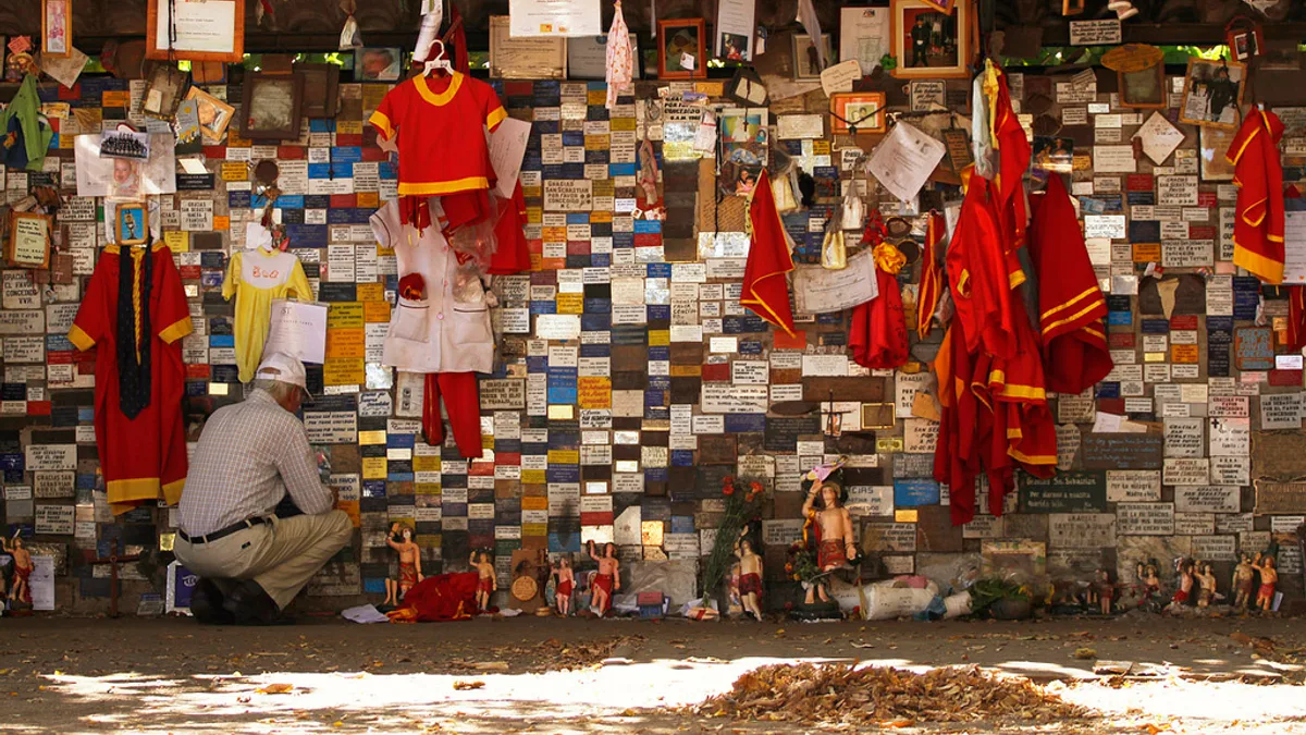 Santuario de San Sebastián de Yumbel in Chile
