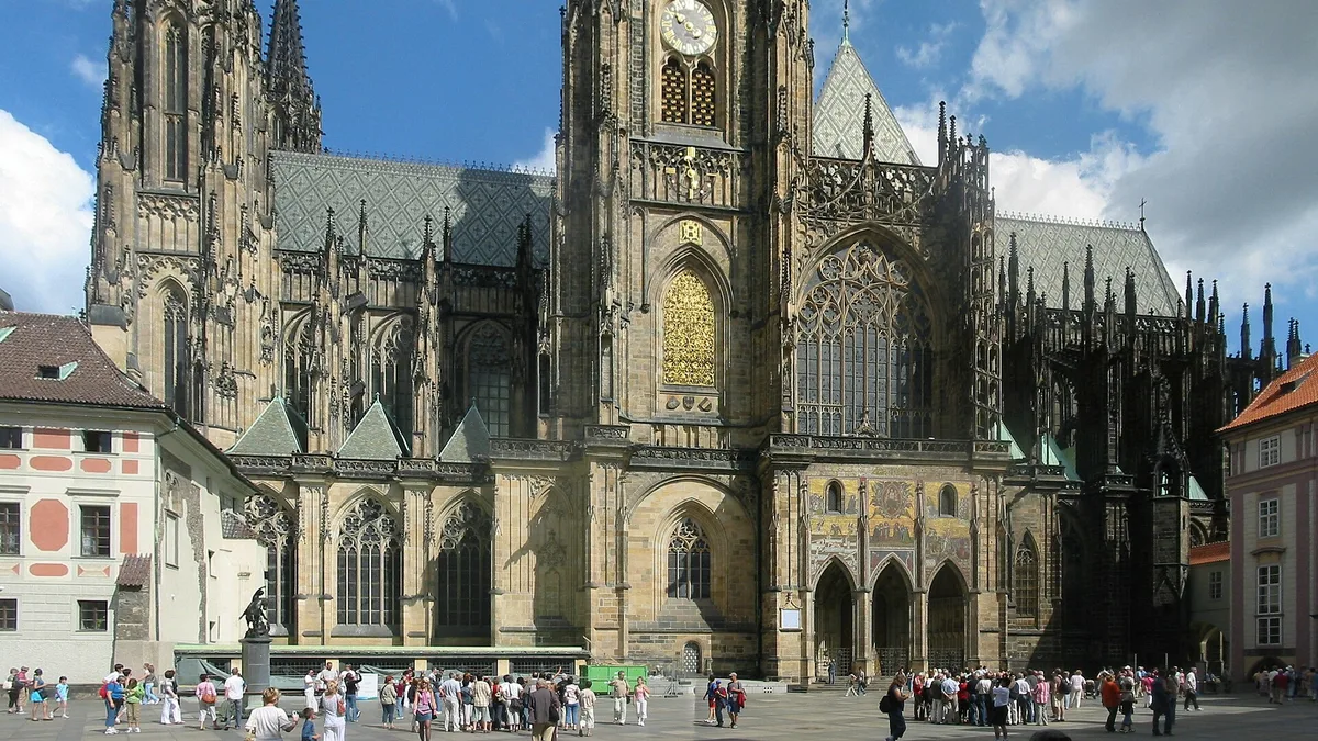 St. Vitus Cathedral in Czech Republic