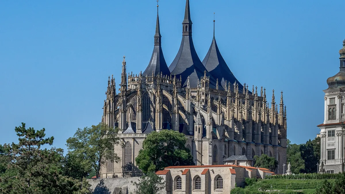 St. Barbara's Cathedral in Czech Republic