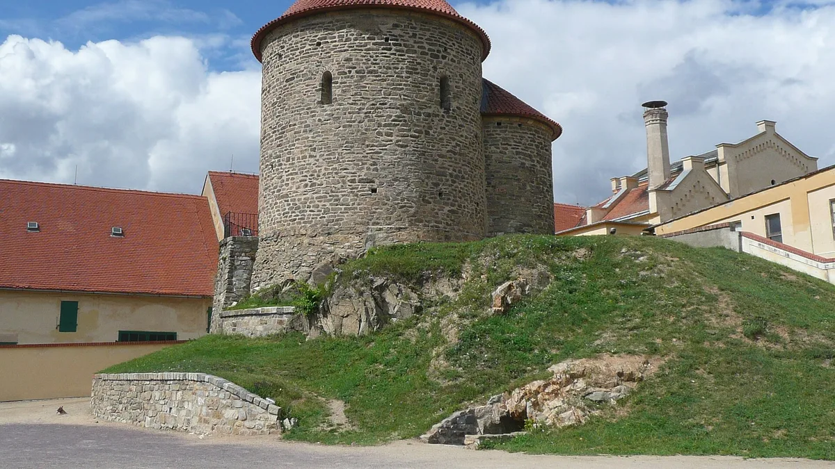 Rotunda of St. Catherine in Czech Republic