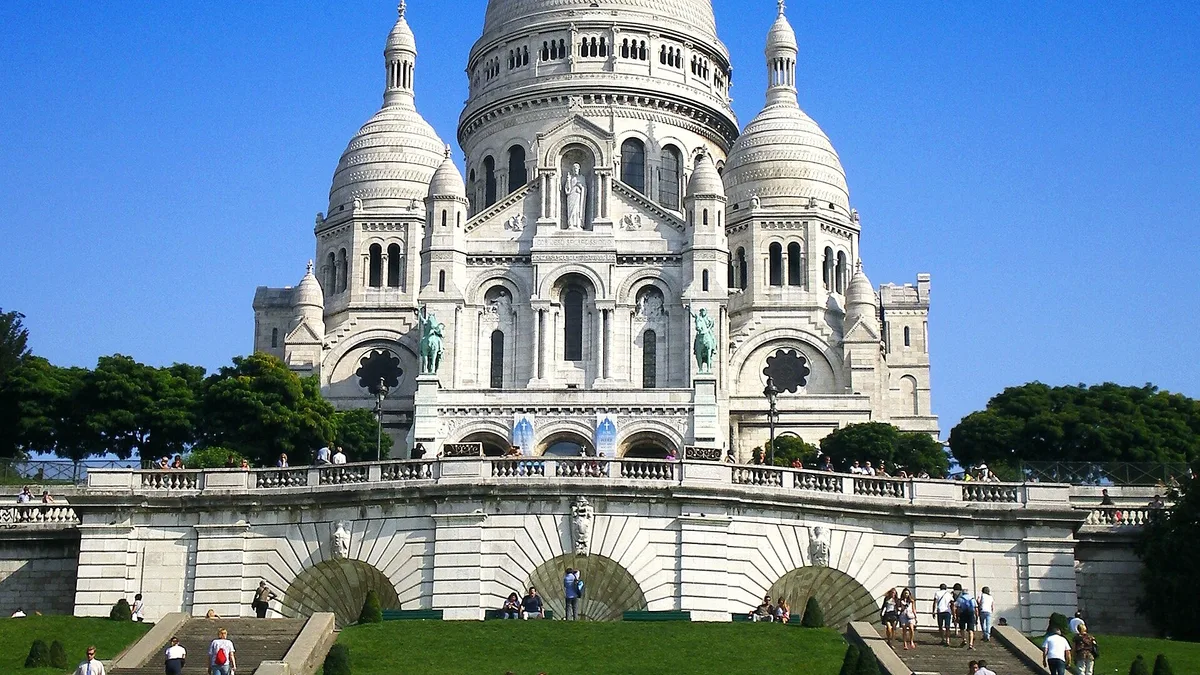 Sacré-Cœur Basilica in France