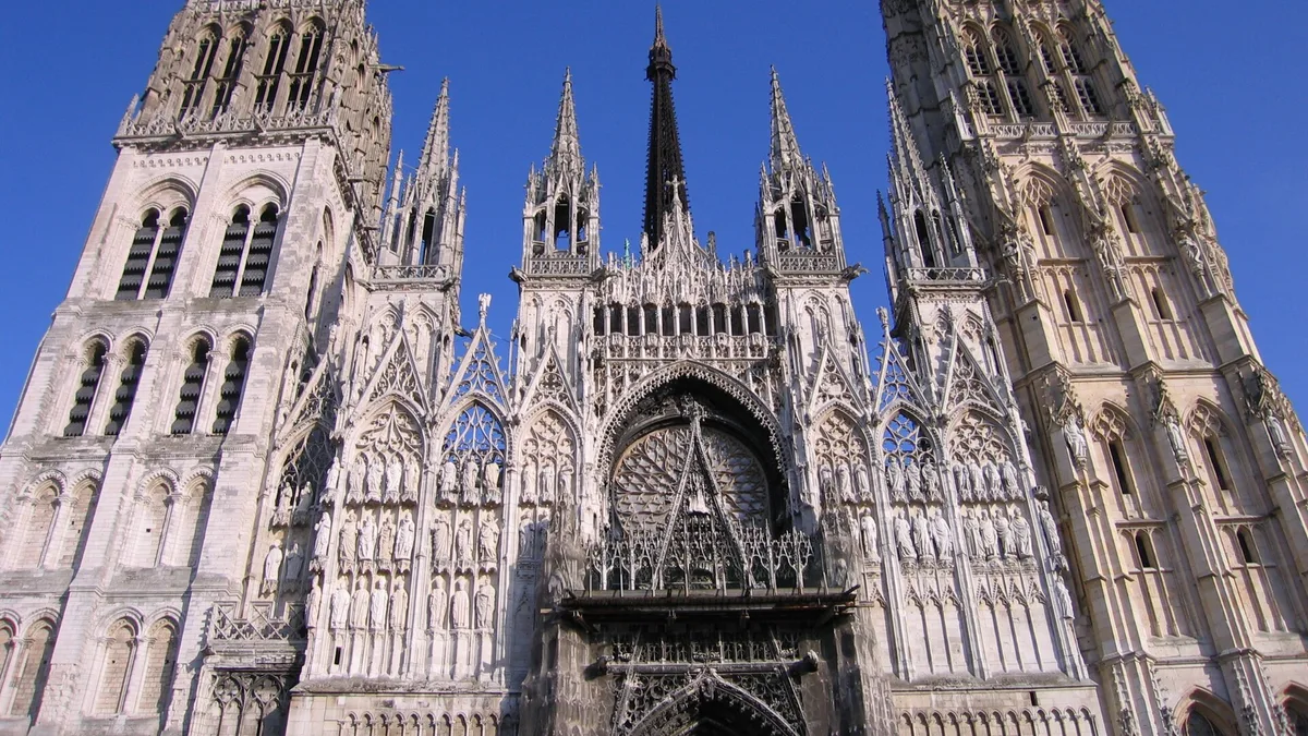 Rouen Cathedral in France