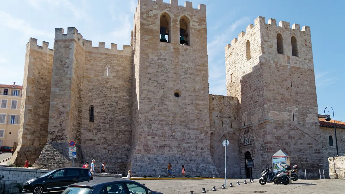 Abbey of Saint-Victor de Marseille in France