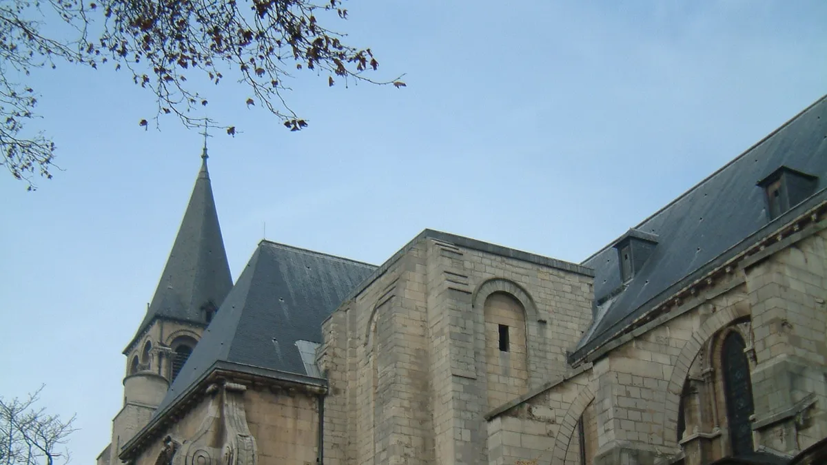 Saint-Germain-des-Prés Church in France