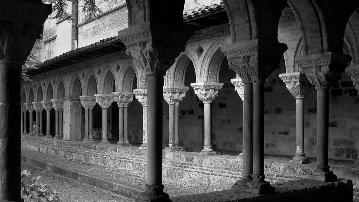 Abbey Church of Saint-Pierre de Moissac in France