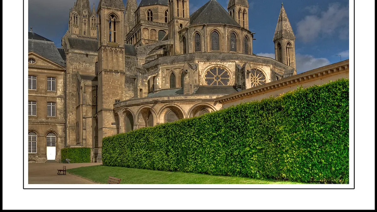 Abbaye aux Hommes in France
