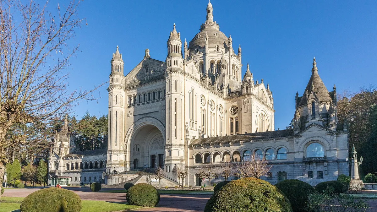 Basilica of Sainte-Thérèse in France