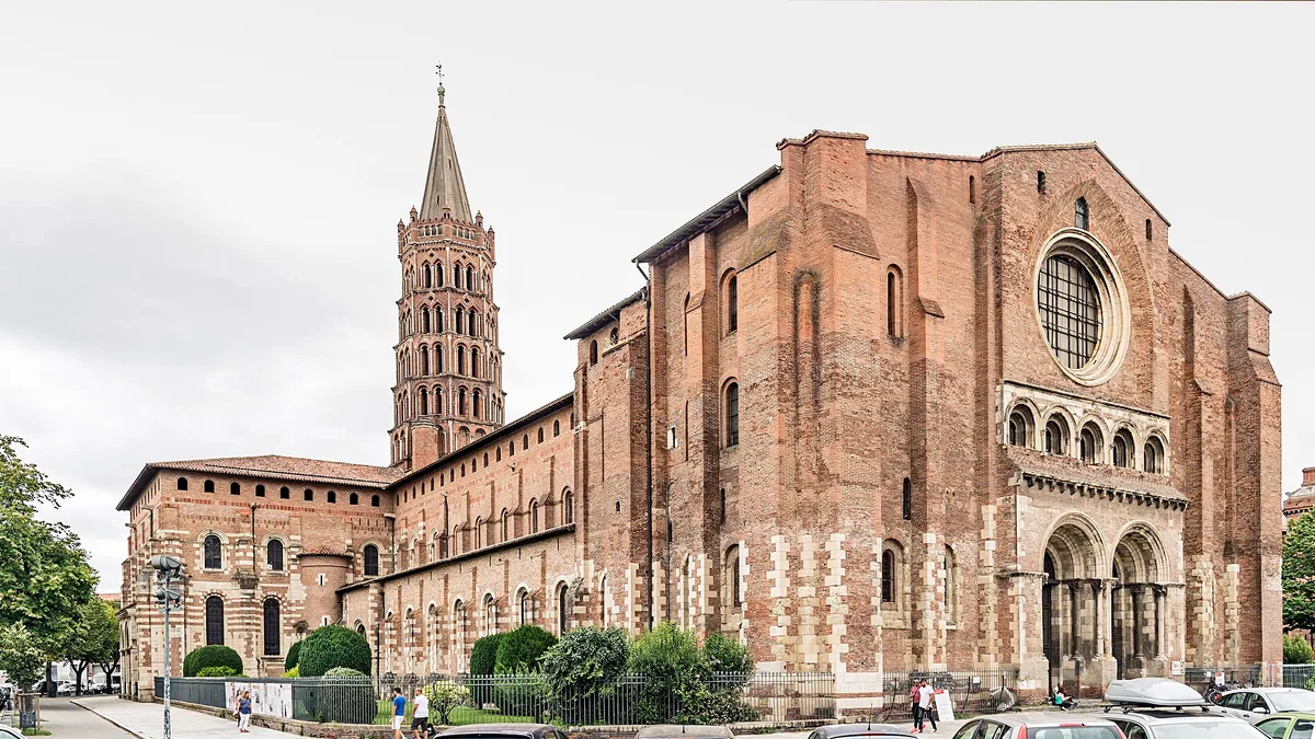 Basilica of Saint-Sernin in France
