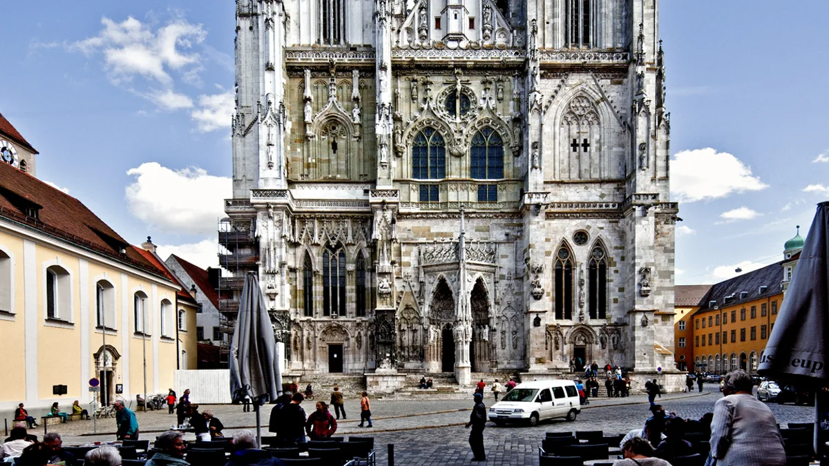 Regensburg Cathedral in Germany