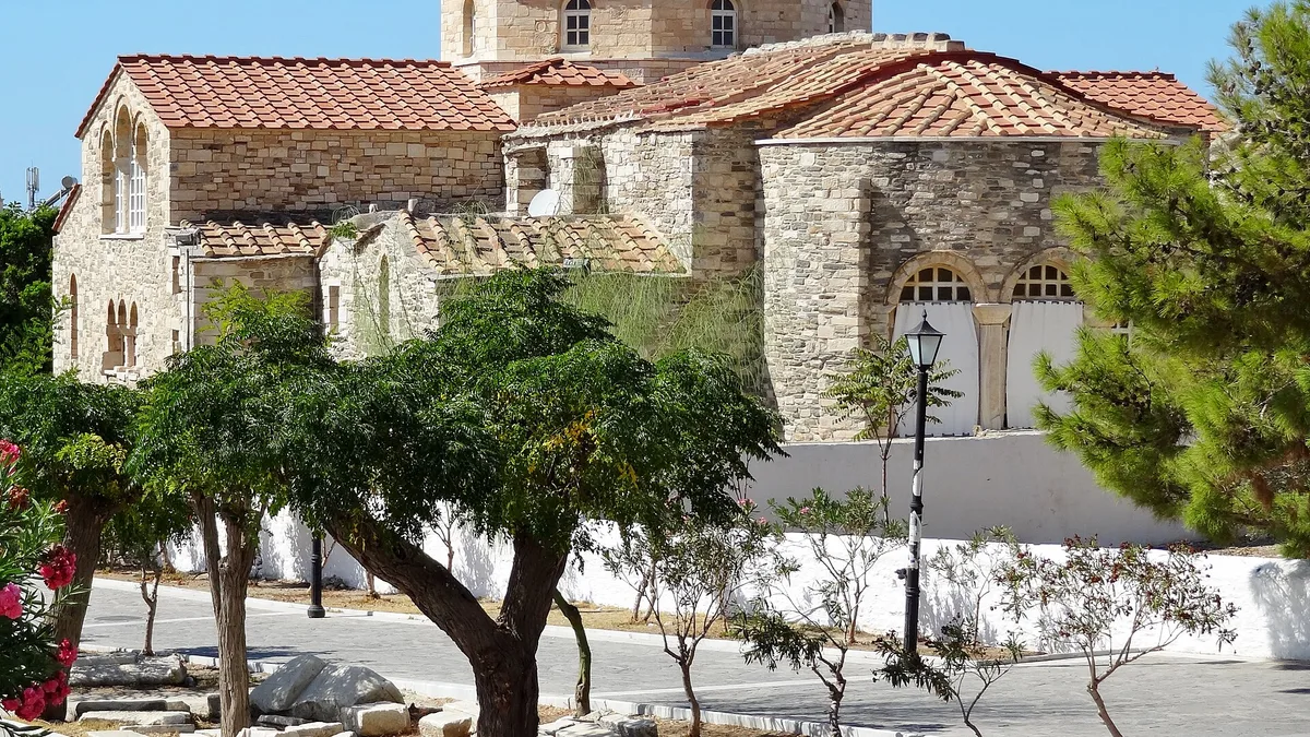 Church Of Panagia Ekatontapiliani in Greece