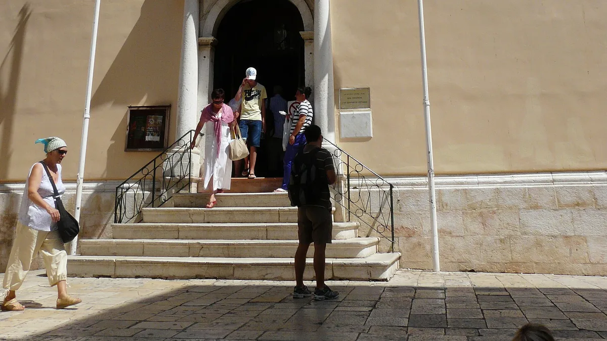 Church Of Saint Spyridon in Greece