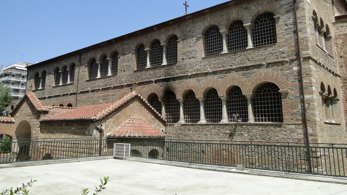 Church Of The Acheiropoietos in Greece