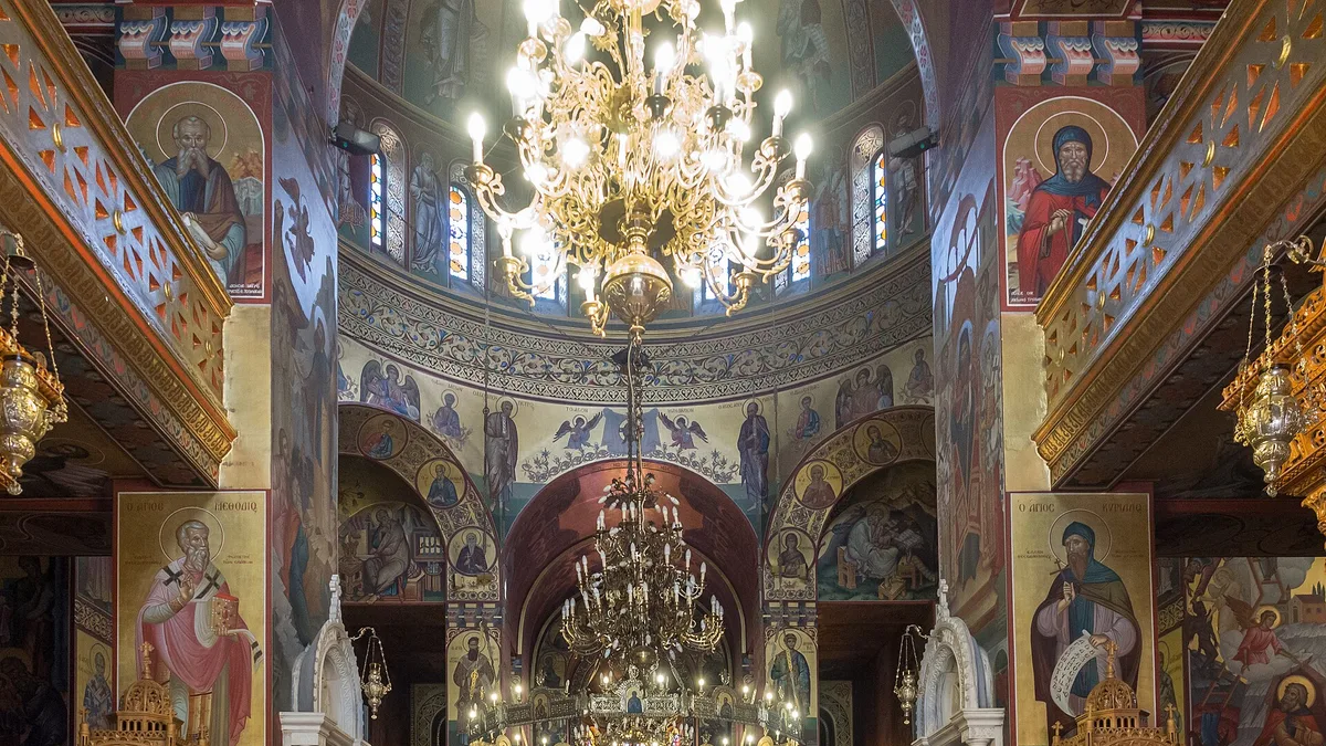 Metropolitan Church Of Saint Gregory Palamas in Greece