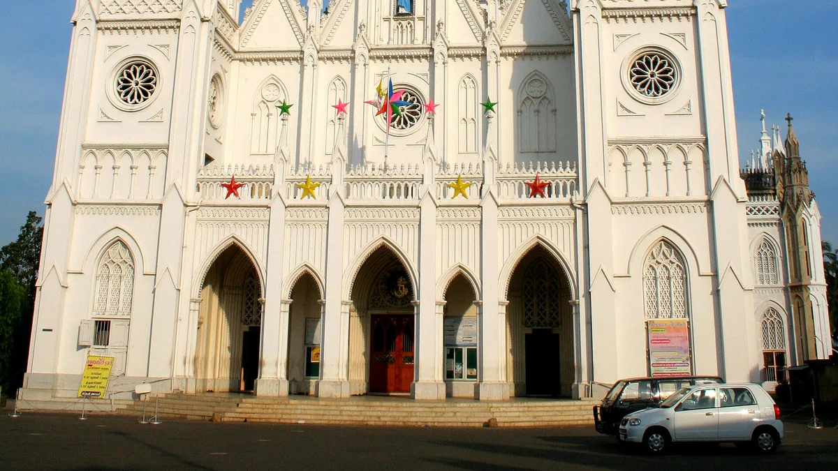 Our Lady of Dolours Basilica in India