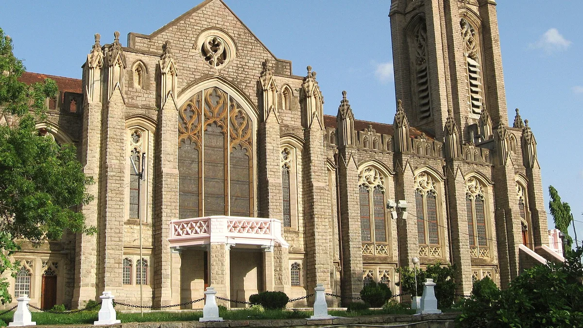 Medak Cathedral in India