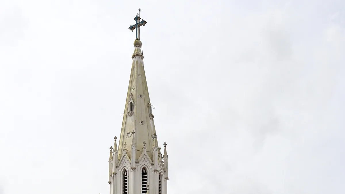 Lourdes Metropolitan Cathedral in India