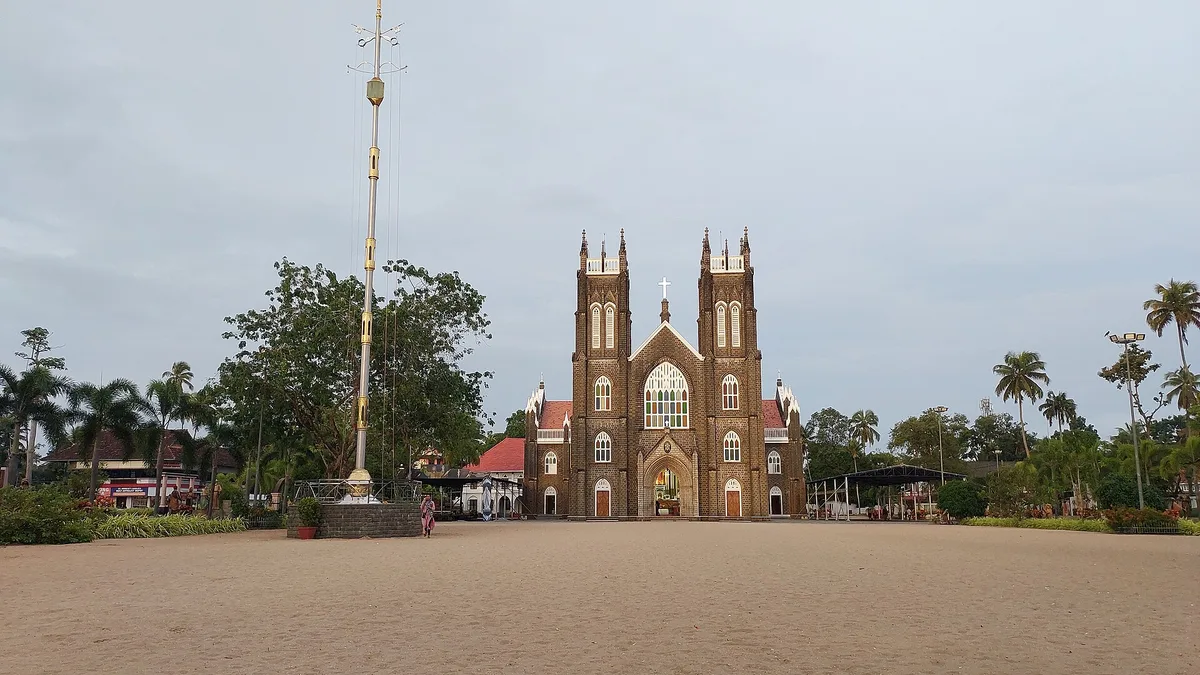 St. Andrew's Basilica Arthunkal in India