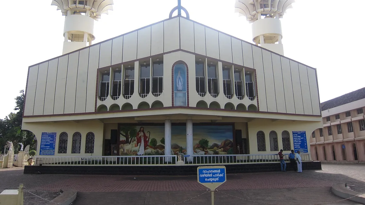 St. Mary’s Forane Church Koratty in India