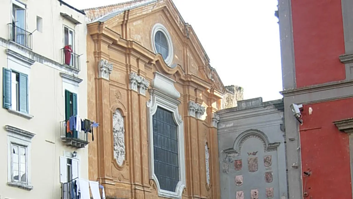 Basilica of San Lorenzo Maggiore in Italy