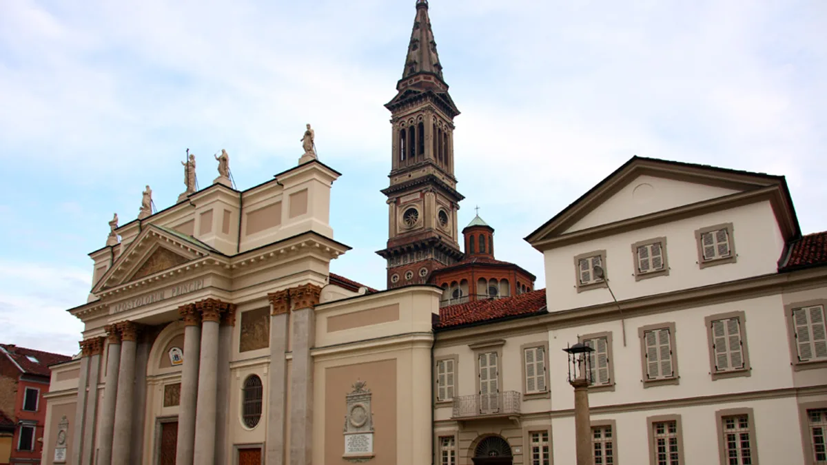 Alessandria Cathedral in Italy