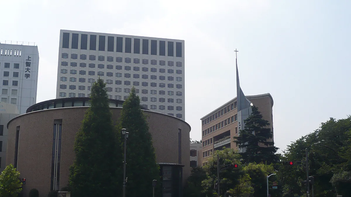 Yotsuya St. Ignatius Church in Japan