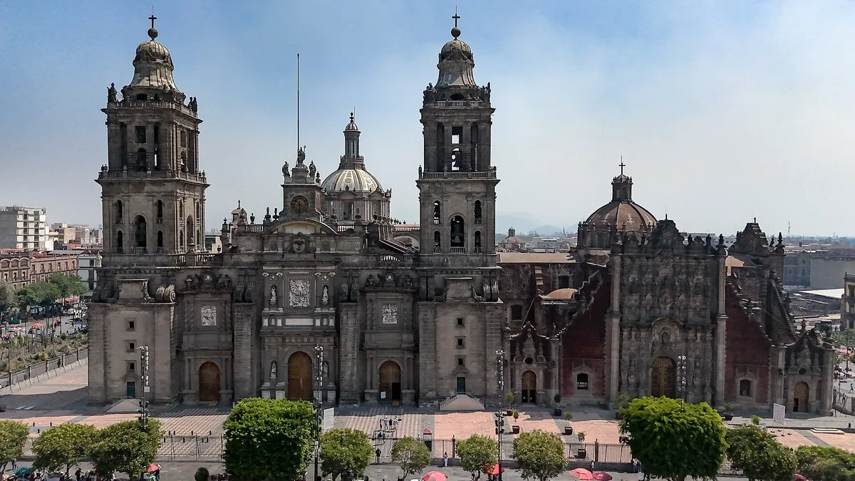 Mexico City Metropolitan Cathedral in Mexico