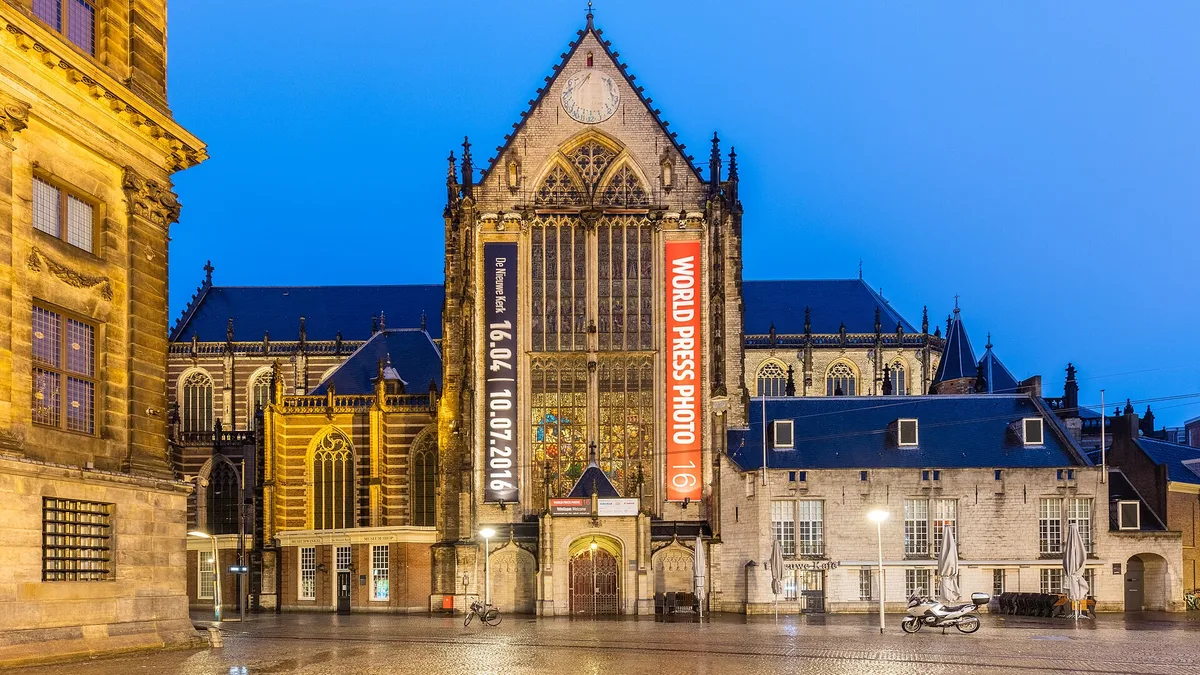 Nieuwe Kerk Amsterdam in Netherlands