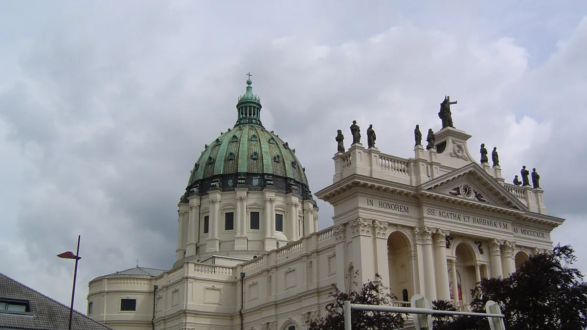 Oudenbosch Basilica in Netherlands