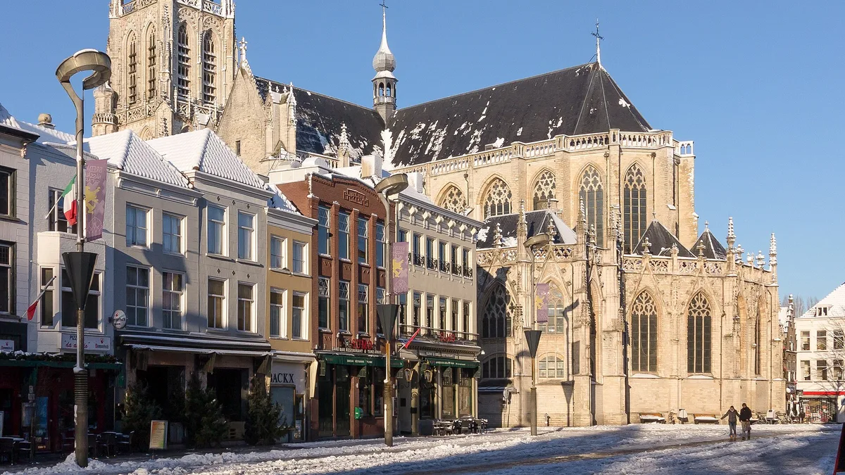 Grote Kerk Breda in Netherlands