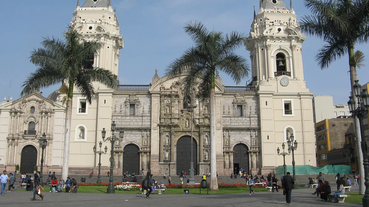 Cathedral of Lima in Peru