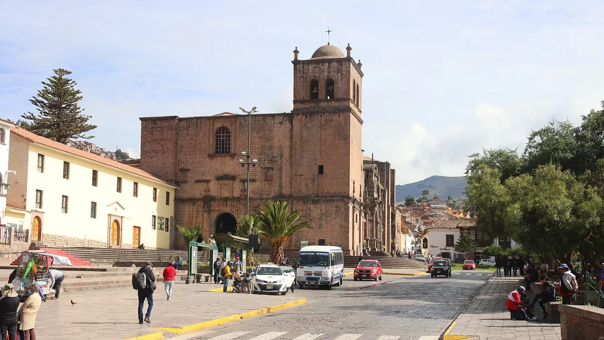Church of San Blas in Peru